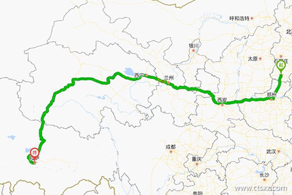 邯鄲到拉薩自駕